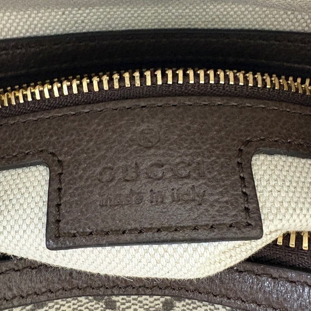 Sale ends 5/2 Gucci Ophidia GG Super Mini canvas shoulder bag - Picture 8 of 10